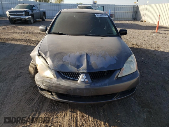 2005 Mitsubishi Lancer with VIN JA3AJ66F25U016375, listed as a Copart auction lot 73584514 with 202,752 mi miles and Clean Title. Bid and sale history available at DreamBid. Image 5.