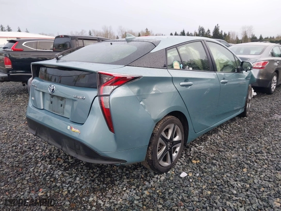 2016 Toyota Prius Four with VIN JTDKARFU9G3024102, listed as a IAAI auction lot 41503706 with 51,286 mi miles. Bid and sale history available at carsss.com. Image 4.