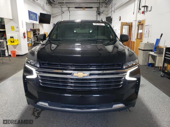 2021 Chevrolet Suburban LT with VIN 1GNSKCKD0MR179833, listed as a Copart auction lot 52454765 with 95,989 mi miles and Clean Title. Bid and sale history available at carsss.com. Image 5.