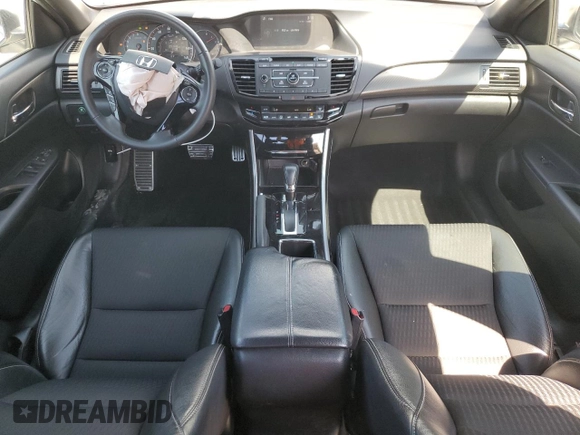 2017 Honda Accord Sedan Sport with VIN 1HGCR2F50HA014618, listed as a Copart auction lot 52520445 with 91,448 mi miles and Salvage Title. Bid and sale history available at carsss.com. Image 8.