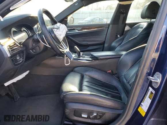 2017 BMW 5 Series 530i with VIN WBAJA5C39HG894312, listed as a Copart auction lot 42508685 with Not Provided miles and Salvage Title. Bid and sale history available at carsss.com. Image 7.