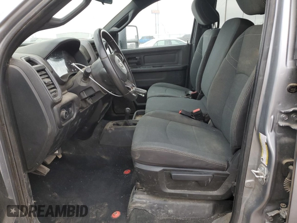 2023 Ram 2500 Tradesman with VIN 3C6UR5HL7PG538646, listed as a Copart auction lot 43066435 with 40,259 mi miles and Salvage Title. Bid and sale history available at carsss.com. Image 7.