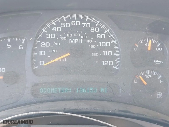 2003 Chevrolet Silverado 1500 LT with VIN 2GCEC19T831133145, listed as a IAAI auction lot 41484184 with 136,153 mi miles. Bid and sale history available at carsss.com. Image 7.