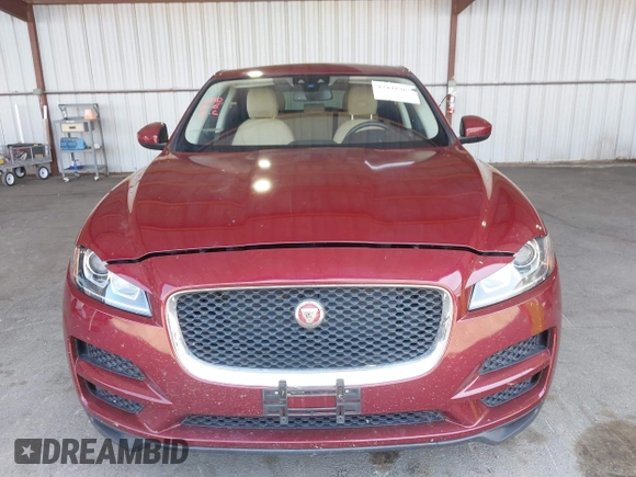 2017 Jaguar F-Pace 35t with VIN SADCS2BVXHA065444, listed as a IAAI auction lot 42441965 with 52,893 mi miles and . Bid and sale history available at DreamBid. Image 12.