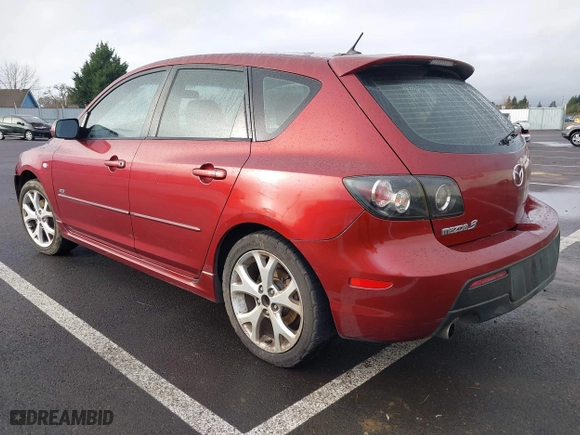 2009 Mazda Mazda3 s Touring with VIN JM1BK343491204607, listed as a IAAI auction lot 41488515 with 117,634 mi miles. Bid and sale history available at carsss.com. Image 3.