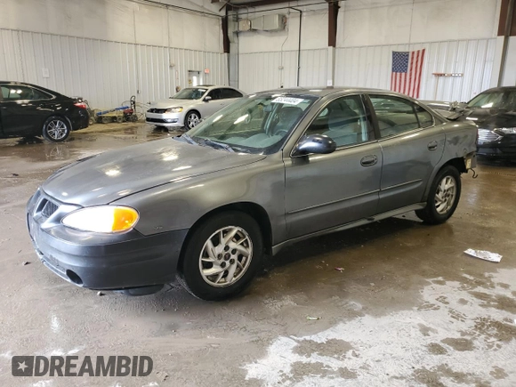 2004 Pontiac Grand Am SE1 with VIN 1G2NF52E74M502694, listed as a Copart auction lot 85244404 with 186,421 mi miles and Non Repairable. Bid and sale history available at carsss.com. Image 1.