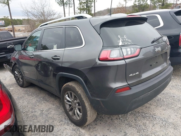 2019 Jeep Cherokee Latitude Plus with VIN 1C4PJMLB2KD113945, listed as a IAAI auction lot 41477510 with 38,143 mi miles and . Bid and sale history available at DreamBid. Image 3.