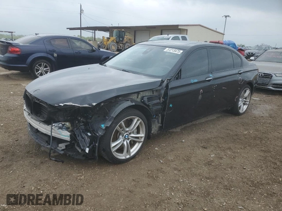 2014 BMW 7 Series ALPINA B7 with VIN WBAYE8C58ED135038, listed as a Copart auction lot 51213475 with 21,738 mi miles and Salvage title. Bid and sale history available at DreamBid. Image 1.