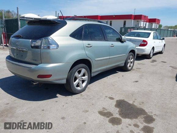 2007 Lexus RX 350 with VIN 2T2HK31U77C026557, listed as a IAAI auction lot 42115027 with 184,827 mi miles. Bid and sale history available at carsss.com. Image 4.
