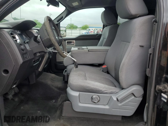 2011 Ford F-150 XL with VIN 1FTFX1EF5BFA01265, listed as a Copart auction lot 54848895 with 166,524 mi miles and Salvage title. Bid and sale history available at DreamBid. Image 7.