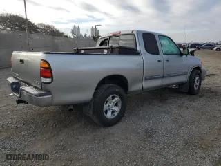 2004 Toyota Tundra SR5 with VIN 5TBRT34144S444397, listed as a Copart auction lot 43223855 with 258,088 mi miles and Salvage Title. Bid and sale history available at carsss.com. Image 3.