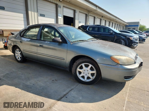 2006 Ford Taurus SEL with VIN 1FAFP56UX6A251288, listed as a Copart auction lot 58010685 with Not provided miles and Salvage title. Bid and sale history available at DreamBid. Image 4.