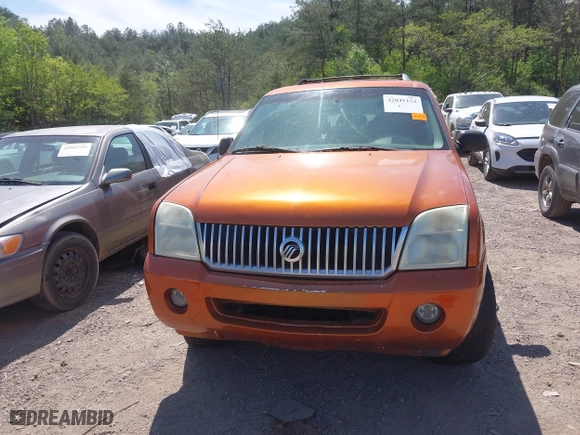 2004 Mercury Mountaineer Convenience with VIN 4M2DU66WX4ZJ03054, listed as a IAAI auction lot 42041152 with 280,326 mi miles. Bid and sale history available at carsss.com. Image 6.