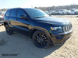 2021 Jeep Grand Cherokee Laredo X with VIN 1C4RJFAG4MC529961, listed as a IAAI auction lot 41651822 with 32,601 mi miles. Bid and sale history available at carsss.com. Image 1.