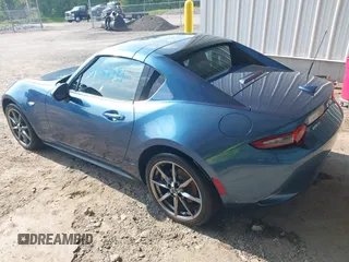 2018 Mazda MX-5 Miata Grand Touring with VIN JM1NDAM71J0201351, listed as a IAAI auction lot 42401474 with 96,054 mi miles and . Bid and sale history available at DreamBid. Image 3.