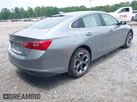 2024 Chevrolet Malibu LT with VIN 1G1ZD5ST1RF153733, listed as a IAAI auction lot 42217016 with 34,843 mi miles and . Bid and sale history available at DreamBid. Image 4.