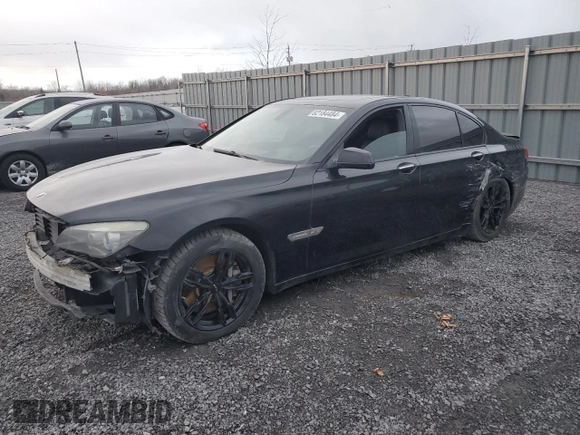2011 BMW 7 Series 750i xDrive with VIN WBAKC6C54BC395163, listed as a Copart auction lot 82184484 with 74,331 mi miles and Clean title. Bid and sale history available at DreamBid. Image 1.