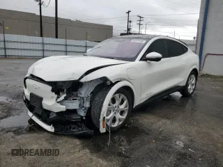 2022 Ford Mustang Mach-E Premium with VIN 3FMTK3R71NMA31671, listed as a Copart auction lot 43791535 with 22,703 mi miles and Salvage Title. Bid and sale history available at DreamBid. Image 1.
