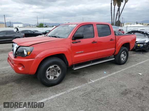2007 Toyota Tacoma PreRunner with VIN 5TEJU62N17Z464915, listed as a Copart auction lot 53364595 with 302,161 mi miles and Salvage Title. Bid and sale history available at DreamBid. Image 1.