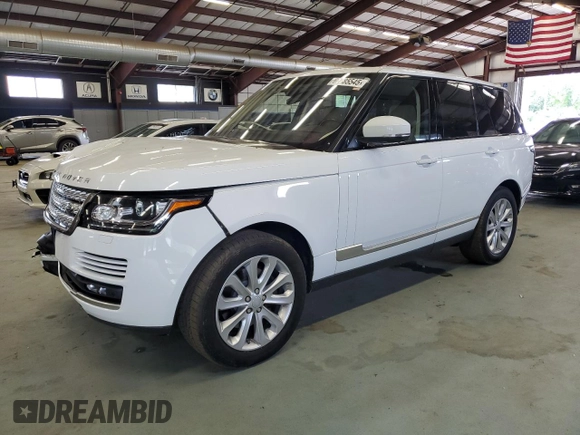 2016 Land Rover Range Rover HSE with VIN SALGS2KF3GA274375, listed as a Copart auction lot 61785545 with 100,519 mi miles and Clean title. Bid and sale history available at DreamBid. Image 1.