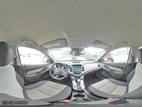 2014 Chevrolet Cruze LS with VIN 1G1PA5SH2E7282757, listed as a Copart auction lot 52043245 with 104,670 mi miles and Salvage Title. Bid and sale history available at carsss.com. Image 14.