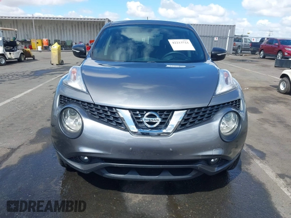2015 Nissan Juke S with VIN JN8AF5MRXFT513258, listed as a IAAI auction lot 42213721 with 91,972 mi miles and . Bid and sale history available at DreamBid. Image 6.