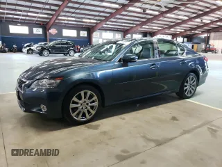 2014 Lexus GS 350 with VIN JTHCE1BLXE5024729, listed as a Copart auction lot 74118594 with 108,626 mi miles and Salvage Title. Bid and sale history available at carsss.com. Image 1.
