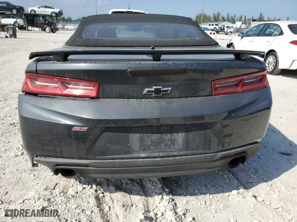 2017 Chevrolet Camaro 1SS with VIN 1G1FF3D74H0176670, listed as a Copart auction lot 48344125 with 0 mi miles and Salvage Title. Bid and sale history available at carsss.com. Image 6.