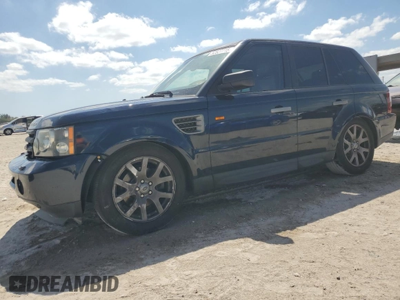 2008 Land Rover Range Rover Sport HSE z VIN SALSF25418A125781, wystawiony jako Copart lot #52527715 z przebiegiem 95 460 mil mil oraz Szkoda całkowita • Salvage title. Historia ofert i sprzedaży dostępna na DreamBid. Obrazek 1.