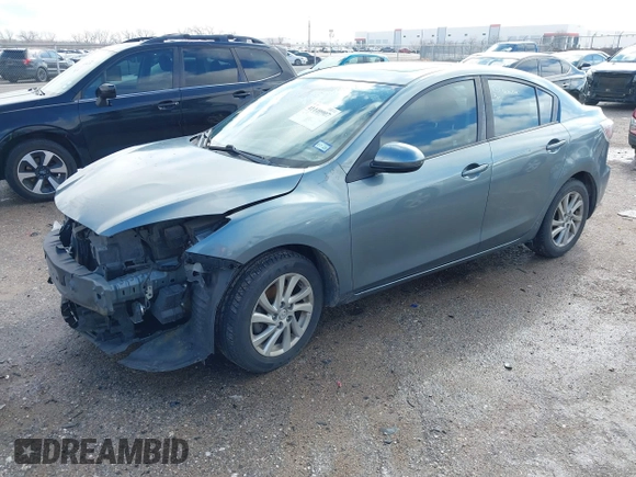 2012 Mazda 3 i Touring with VIN JM1BL1V78C1640306, listed as a IAAI auction lot 41440907 with 134,428 mi miles and . Bid and sale history available at DreamBid. Image 2.