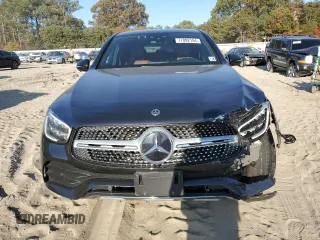 2021 Mercedes-Benz GLC with VIN W1N0J8EB8MF891527, listed as a Copart auction lot 77092154 with 31,496 mi miles and Salvage Title. Bid and sale history available at carsss.com. Image 5.