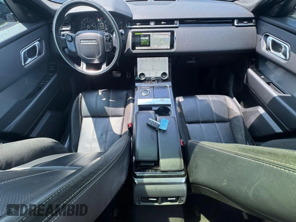 2020 Land Rover Range Rover Velar R-Dynamic S z VIN SALYK2EX9LA25320, wystawiony jako Copart lot #62625285 z przebiegiem 134 616 mil mil oraz Czysty tytuł • Clean title. Historia ofert i sprzedaży dostępna na DreamBid. Obrazek 9.