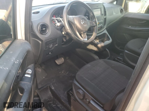2017 Mercedes-Benz Metris Cargo with VIN WD3PG2EA0H3308992, listed as a Copart auction lot 37046814 with 10,372 mi miles and Salvage Title. Bid and sale history available at carsss.com. Image 8.