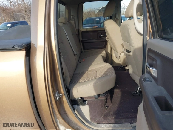 2011 Ram 1500 SLT with VIN 1D7RV1GT9BS608689, listed as a IAAI auction lot 41098207 with 92,710 mi miles. Bid and sale history available at carsss.com. Image 8.