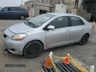 2012 Toyota Yaris with VIN JTDBT4K35CL037319, listed as a Copart auction lot 46098585 with 126,039 mi miles and Salvage Title. Bid and sale history available at DreamBid. Image 1.