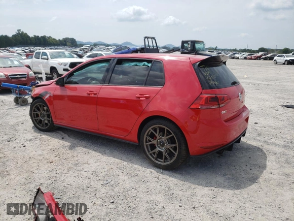 2017 Volkswagen Golf GTI S with VIN 3VW4T7AU8HM063906, listed as a Copart auction lot 65266883 with 64,329 mi miles. Bid and sale history available at carsss.com. Image 2.