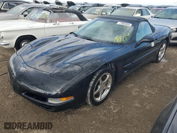 2003 Chevrolet Corvette with VIN 1G1YY32G535115264, listed as a Copart auction lot 77983894 with 0 mi miles and Non Repairable. Bid and sale history available at carsss.com. Image 1.