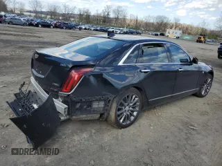 2017 Cadillac CT6 AWD with VIN 1G6KB5RS4HU197136, listed as a Copart auction lot 50876124 with Not provided miles and Salvage title. Bid and sale history available at DreamBid. Image 3.