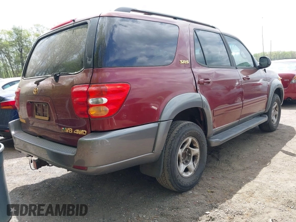 2003 Toyota Sequoia SR5 with VIN 5TDBT44A23S204424, listed as a IAAI auction lot 42083025 with 241,268 mi miles and . Bid and sale history available at DreamBid. Image 4.