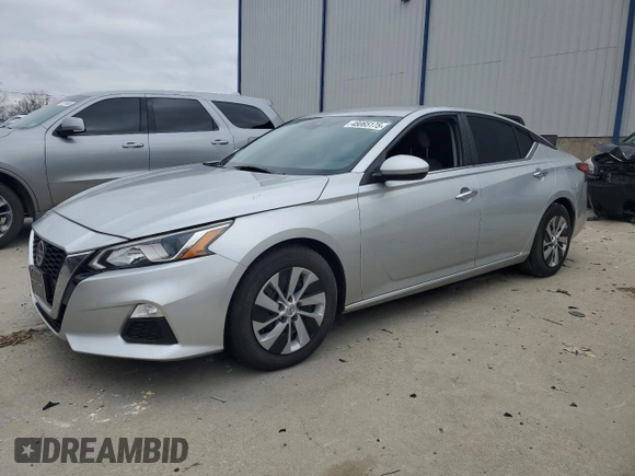 2021 Nissan Altima 2.5 S with VIN 1N4BL4BVXMN310977, listed as a Copart auction lot 48065175 with 83,699 mi miles and Salvage Title. Bid and sale history available at carsss.com. Image 1.
