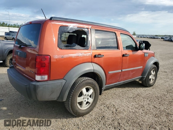 2007 Dodge Nitro SXT with VIN 1D8GU28K37W653600, listed as a Copart auction lot 63639355 with 78,169 mi miles and Clean title. Bid and sale history available at DreamBid. Image 3.