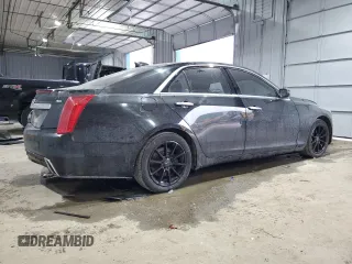 2019 Cadillac CTS Luxury AWD with VIN 1G6AX5SS9K0144003, listed as a Copart auction lot 84439534 with 112,485 mi miles and Salvage title. Bid and sale history available at DreamBid. Image 3.