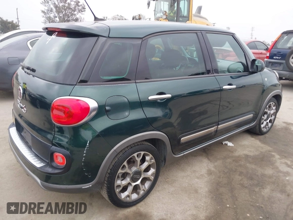 2014 FIAT 500L Trekking with VIN ZFBCFADH0EZ007506, listed as a IAAI auction lot 42563872 with 126,535 mi miles and . Bid and sale history available at DreamBid. Image 4.
