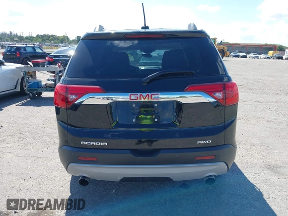 2017 GMC Acadia SLT with VIN 1GKKNULS7HZ277982, listed as a IAAI auction lot 41909447 with 136,272 mi miles. Bid and sale history available at carsss.com. Image 16.