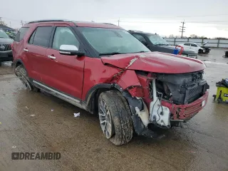 2016 Ford Explorer Platinum with VIN 1FM5K8HT4GGC58404, listed as a Copart auction lot 41991715 with 149,147 mi miles and Salvage title. Bid and sale history available at DreamBid. Image 4.