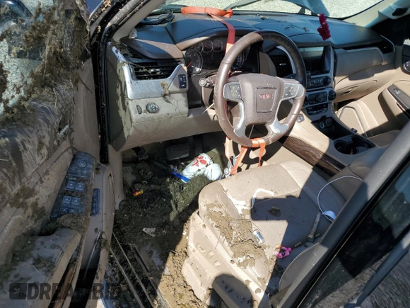 2016 GMC Yukon SLT with VIN 1GKS1BKC4GR310042, listed as a Copart auction lot 47477714 with 0 mi miles and Salvage Title. Bid and sale history available at carsss.com. Image 8.