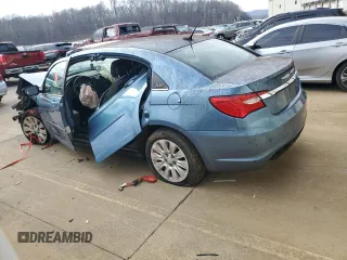 2011 Chrysler 200 LX with VIN 1C3BC4FB0BN538451, listed as a Copart auction lot 84738384 with 0 mi miles and Salvage Title. Bid and sale history available at carsss.com. Image 2.