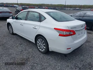 2014 Nissan Sentra S with VIN 3N1AB7AP3EL642177, listed as a IAAI auction lot 42022129 with 153,289 mi miles and . Bid and sale history available at DreamBid. Image 3.