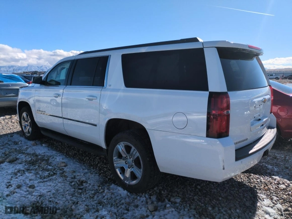 2017 Chevrolet Suburban LT with VIN 1GNSKHKCXHR168140, listed as a Copart auction lot 44464985 with 114,370 mi miles and Salvage Title. Bid and sale history available at carsss.com. Image 2.