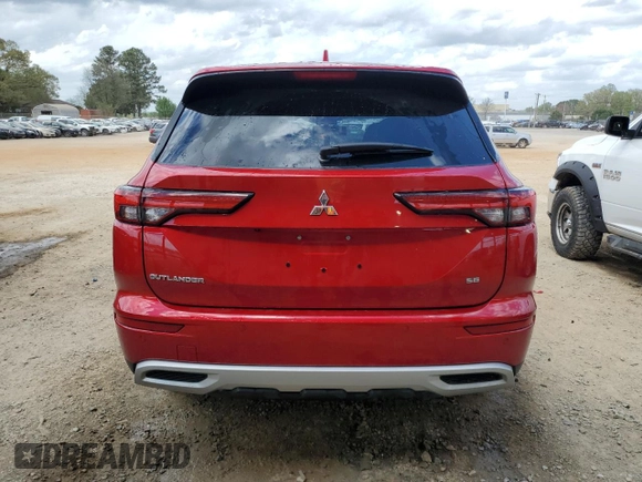 2023 Mitsubishi Outlander SE z VIN JA4J3UA84PZ033266, wystawiony jako Copart lot #52036295 z przebiegiem 17 793 mil mil oraz Szkoda całkowita • Salvage title. Historia ofert i sprzedaży dostępna na DreamBid. Obrazek 6.